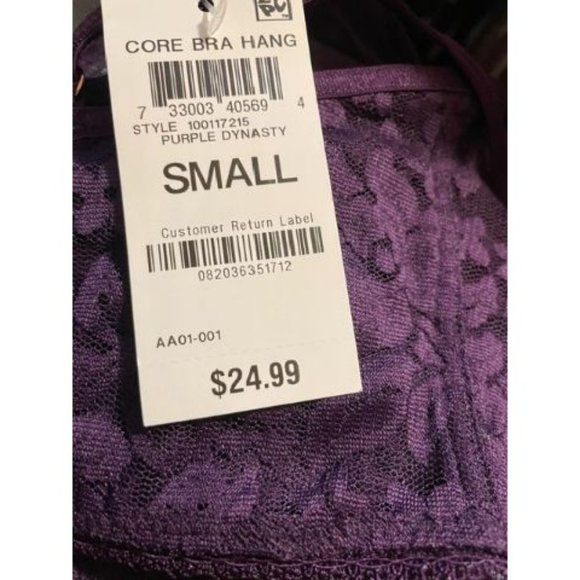 Inc International Concepts Lace Bralette Lingerie SMALL - Picture 8 of 9